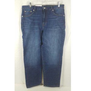 ella Moss Women High Rise Slim Straight ankle Jean